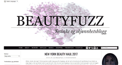 Desktop Screenshot of beautyfuzz.com